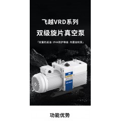 飞越真空泵双级旋片电动机械泵实验室工业用VRD 16VRD 16