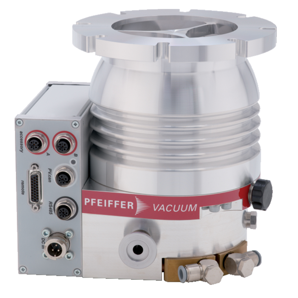 普发真空  Pfeiffer Vacuum 涡轮分子泵具有 TC 400，Profibus，DN 100 ISO-F复合轴承PM P04 232分子泵HiPace® 300