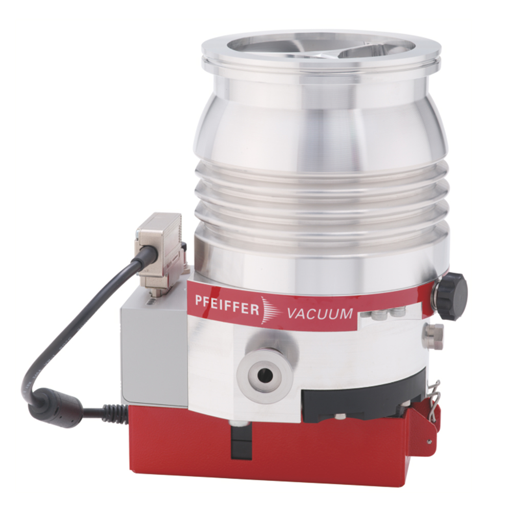 普发真空  Pfeiffer Vacuum 涡轮分子泵具有 TC 110 和电源 OPS 100，DN 100 ISO-K复合轴承 PM P04 330分子泵HiPace® 300