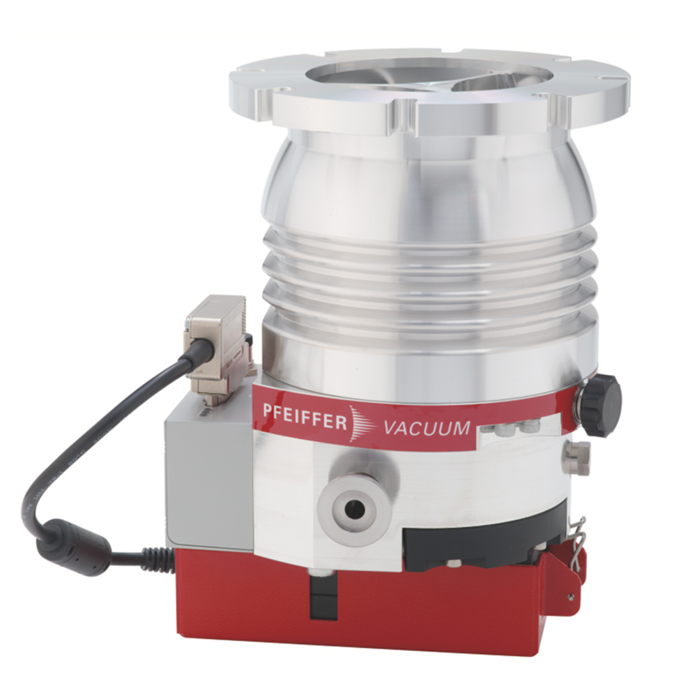 普发真空  Pfeiffer Vacuum 涡轮分子泵具有 TC 110 和电源 OPS 100，DN 100 ISO-F复合轴承 PM P04 332分子泵HiPace® 300