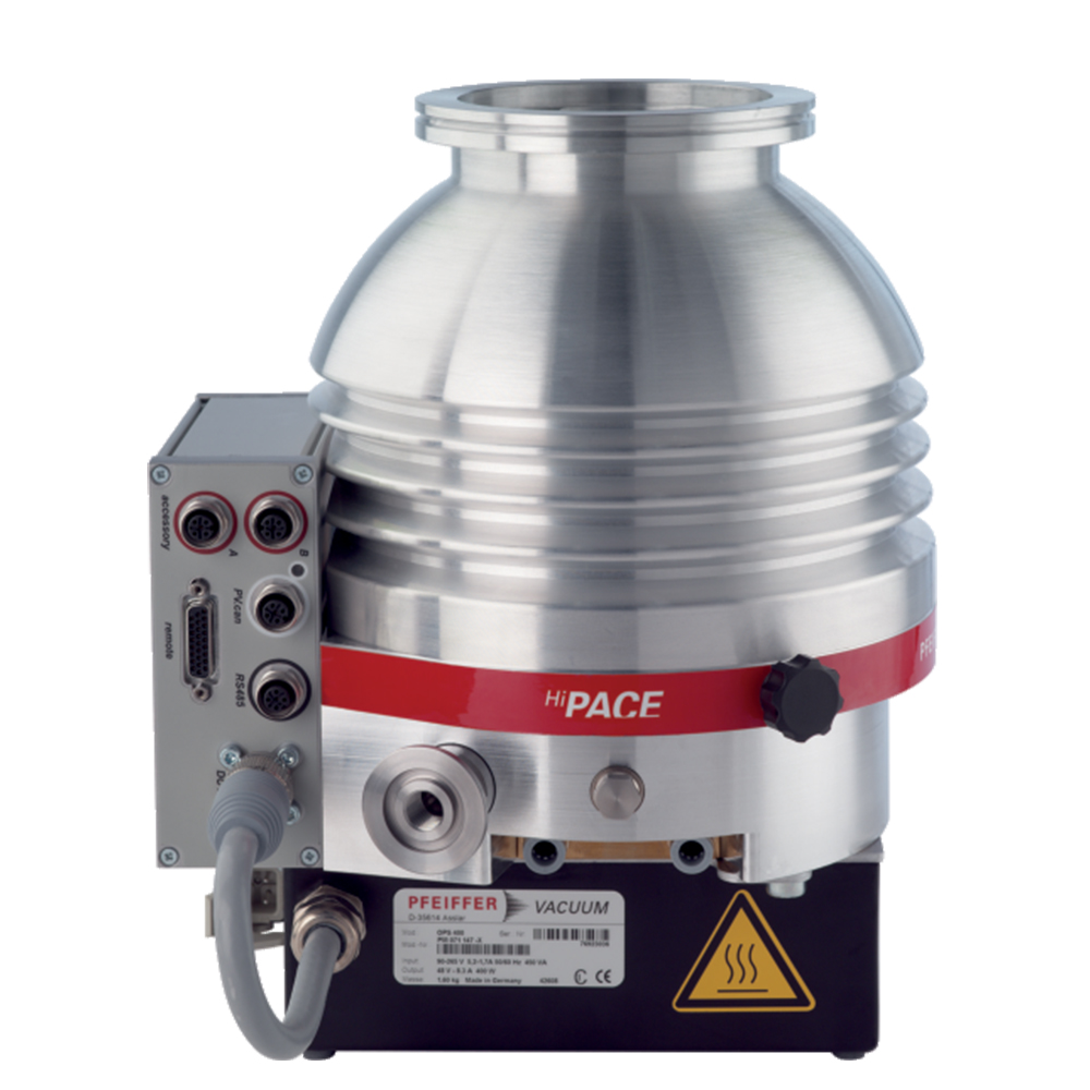 普发真空  Pfeiffer Vacuum 涡轮分子泵具有 TC 400 Profibus 和电源 OPS 400，DN 100 CF轴承PM P04 377标准型HiPace® 400